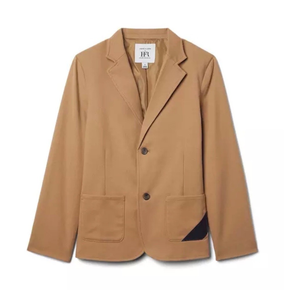 NWOT Janie and Jack x Harlem's Row Boys Camel Blazer Jacket Brown Size 14